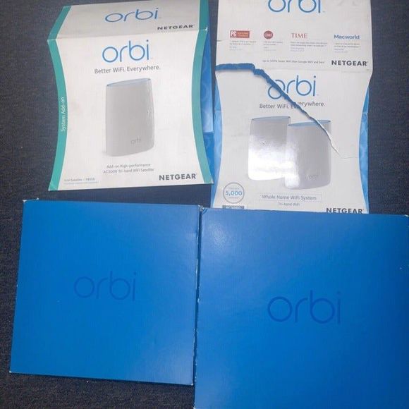 Netgear Orbi AC3000 Tri-Band Wireless Router White, 7500 sqf - Picture 10 of 11